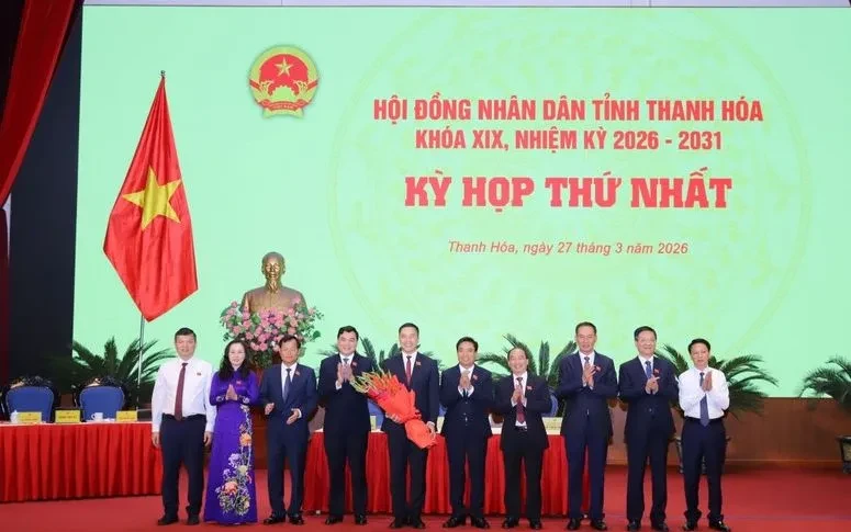 Ông Nguyễn Hồng Phong được bầu giữ chức Chủ tịch HĐND tỉnh Thanh Hóa Ông Nguyễn Hồng Phong được bầu giữ chức Chủ tịch HĐND tỉnh Thanh Hóa