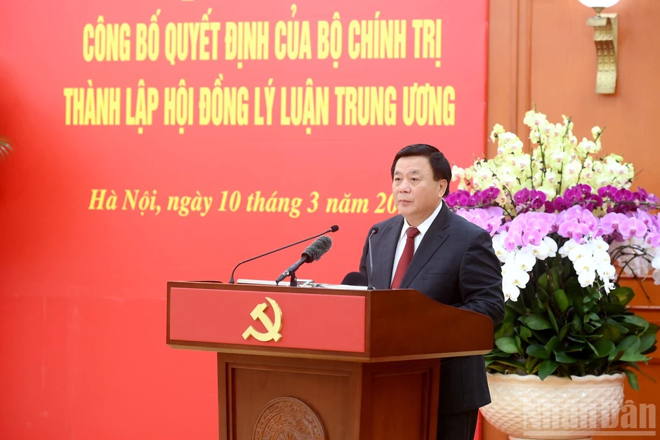 Ông Nguyễn Xuân Thắng là Chủ tịch Hội đồng Lý luận Trung ương nhiệm kỳ 2026-2031