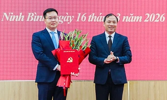 Ông Trần Đăng Quỳnh làm Phó bí thư Tỉnh ủy Ninh Bình - Báo TinVina