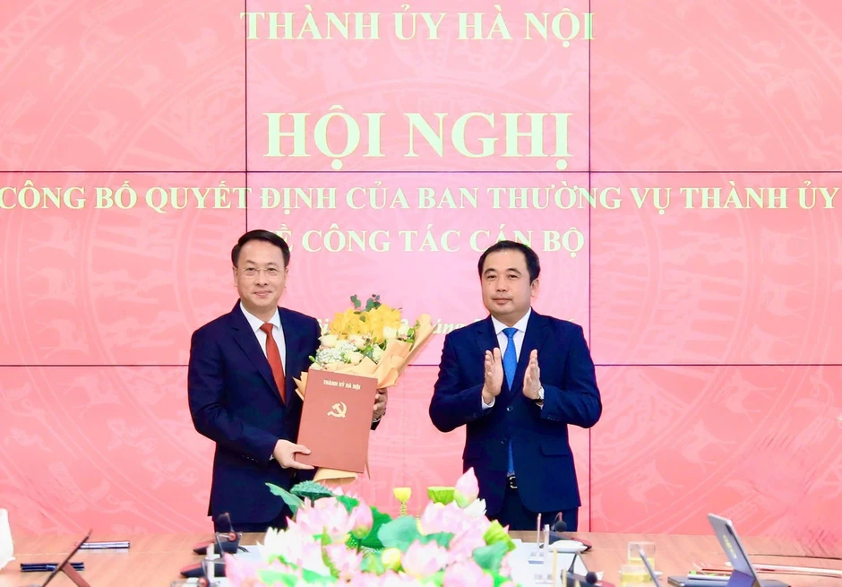 Ông Trần Đình Cảnh giữ chức Chủ nhiệm Ủy ban Kiểm tra Thành ủy Hà Nội