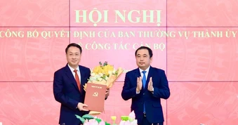Ông Trần Đình Cảnh giữ chức Chủ nhiệm Ủy ban Kiểm tra Thành ủy Hà Nội