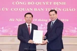 Ông Trần Thanh Lâm giữ chức Bí thư Đảng ủy cơ quan Ban Tuyên giáo Trung ương