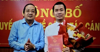 Ông Trương Tấn Sơn giữ chức Giám đốc Sở Công thương tỉnh Tây Ninh