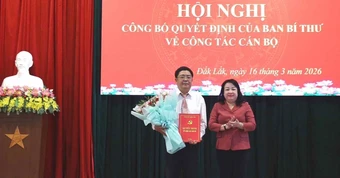 Ông Võ Đăng Đông làm Phó Chủ nhiệm Ủy ban Kiểm tra Tỉnh ủy Đắk Lắk