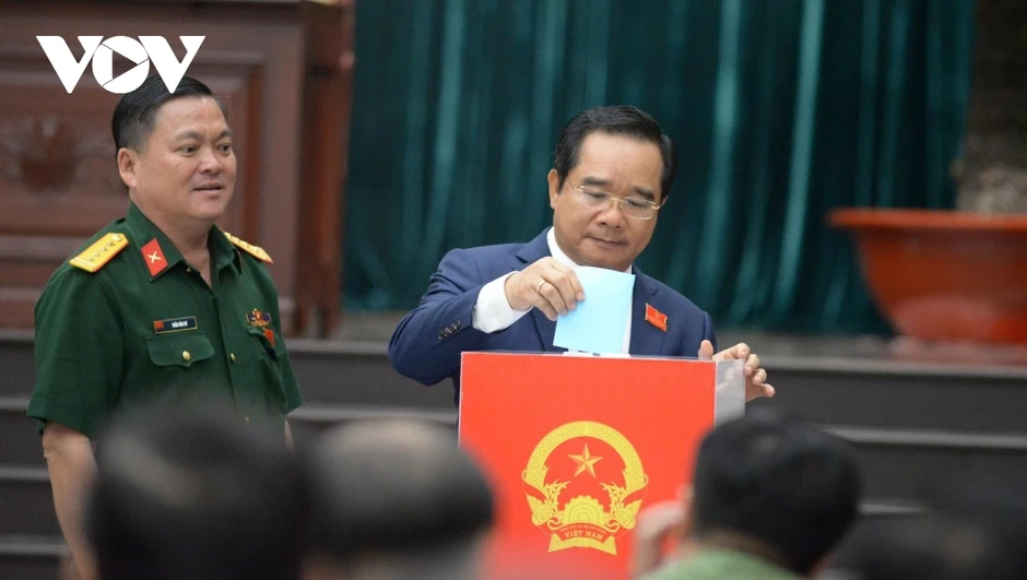 Ông Võ Văn Minh tái đắc cử Chủ tịch HĐND TP.HCM Ông Võ Văn Minh tái đắc cử Chủ tịch HĐND TP.HCM