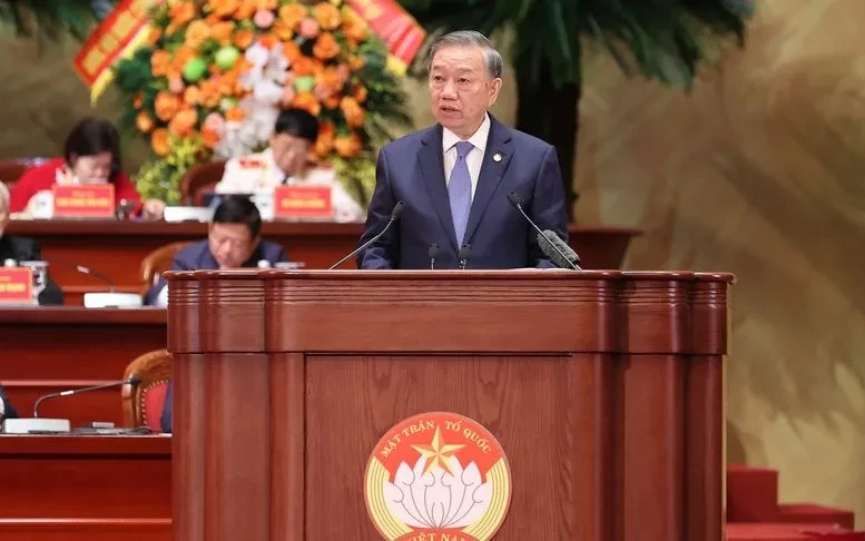 Phát biểu chỉ đạo của Tổng Bí thư, Chủ tịch nước Tô Lâm tại Đại hội đại biểu toàn quốc MTTQ Việt Nam lần thứ XI Phát biểu chỉ đạo của Tổng Bí thư, Chủ tịch nước Tô Lâm tại Đại hội đại biểu toàn quốc MTTQ Việt Nam lần thứ XI
