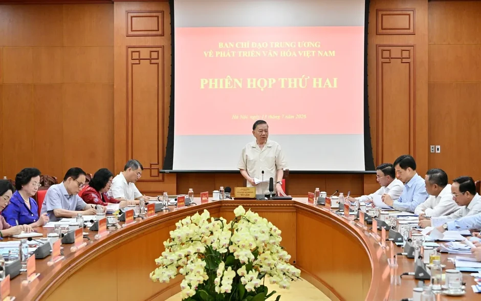 Phát biểu kết luận của Tổng Bí thư, Chủ tịch nước Tô Lâm tại phiên họp về phát triển văn hóa Việt Nam Phát biểu kết luận của Tổng Bí thư, Chủ tịch nước Tô Lâm tại phiên họp về phát triển văn hóa Việt Nam