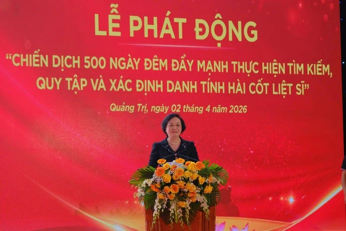 Phát động chiến dịch 500 ngày đêm tìm kiếm, quy tập và xác định danh tính hài cốt liệt sĩ Phát động chiến dịch 500 ngày đêm tìm kiếm, quy tập và xác định danh tính hài cốt liệt sĩ
