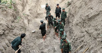 Phát hiện hố bom nghi có nhiều hài cốt liệt sĩ ở Tây Ninh
