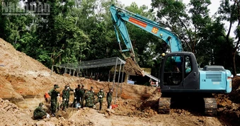 Phát hiện quy tập thêm 12 bộ hài cốt liệt sĩ tại Công viên Lê Thị Riêng