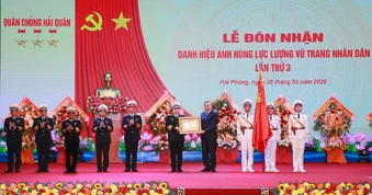 Phát huy truyền thống anh hùng xây dựng Quân chủng Hải quân chính quy, hiện đại