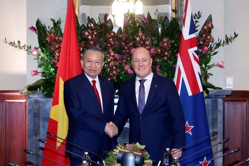 Phát triển toàn diện quan hệ giữa hai nước Việt Nam và New Zealand Phát triển toàn diện quan hệ giữa hai nước Việt Nam và New Zealand