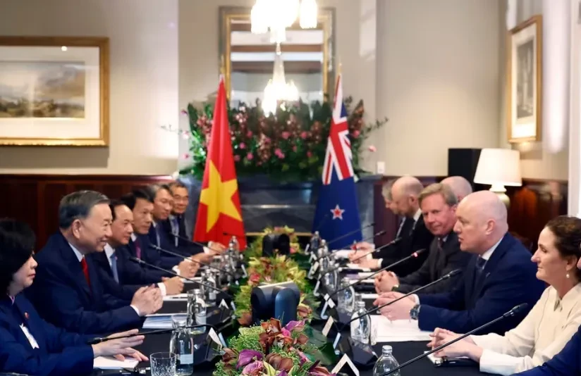Phát triển toàn diện quan hệ giữa hai nước Việt Nam và New Zealand Phát triển toàn diện quan hệ giữa hai nước Việt Nam và New Zealand