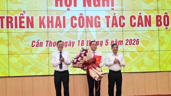 Phê chuẩn đồng chí Lê Công Lý làm Phó Chủ tịch Ủy ban nhân dân thành phố Cần Thơ
