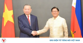 Philippines bắn 21 loạt đại bác chào mừng Tổng Bí thư, Chủ tịch nước Tô Lâm