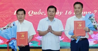 Phó Bí thư Tỉnh ủy An Giang Đinh Văn Nơi nhận nhiệm vụ tại Phú Quốc