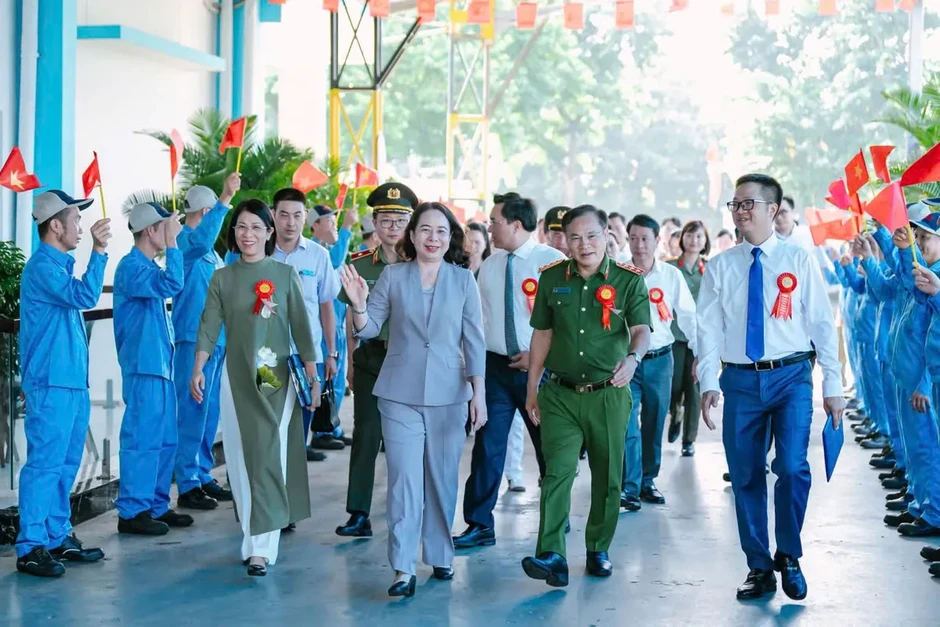 Phó Chủ tịch nước Võ Thị Ánh Xuân dự Ngày hội toàn dân bảo vệ an ninh Tổ quốc năm 2026 tại Phú Thọ