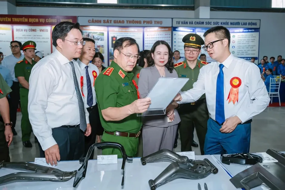 Phó Chủ tịch nước Võ Thị Ánh Xuân dự Ngày hội toàn dân bảo vệ an ninh Tổ quốc năm 2026 tại Phú Thọ