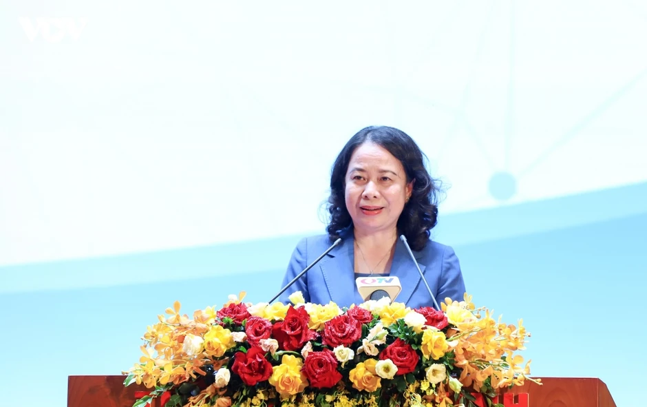 Phó Chủ tịch nước Võ Thị Ánh Xuân phát động Tháng hành động vì trẻ em Phó Chủ tịch nước Võ Thị Ánh Xuân phát động Tháng hành động vì trẻ em