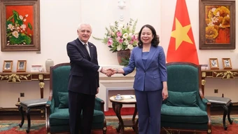Phó Chủ tịch nước Võ Thị Ánh Xuân tiếp Đại sứ Argentina tại Việt Nam
