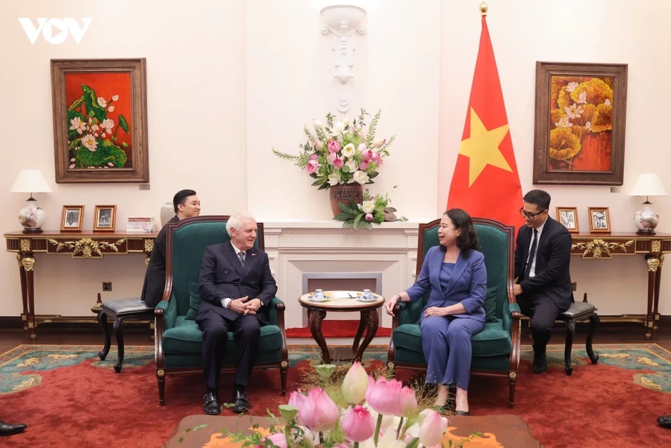 Phó Chủ tịch nước Võ Thị Ánh Xuân tiếp Đại sứ Argentina