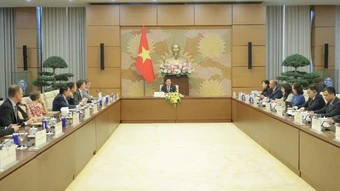 Phó Chủ tịch Quốc hội Nguyễn Hồng Diên tiếp Hiệp hội Doanh nghiệp châu Âu tại Việt Nam