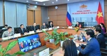 Phó Chủ tịch Quốc hội Nguyễn Khắc Định chủ trì họp trực tuyến với Nhóm hợp tác với Quốc hội Việt Nam của Hội đồng Liên bang Nga