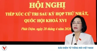 Phó Chủ tịch Quốc hội Nguyễn Thị Thanh tiếp xúc cử tri tỉnh Ninh Bình