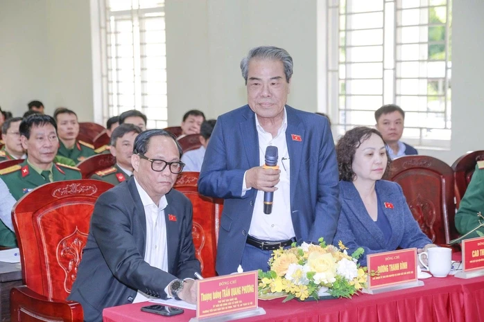 Phó Chủ tịch Quốc hội Trần Quang Phương kiểm tra công tác bầu cử tại Thanh Hóa Phó Chủ tịch Quốc hội Trần Quang Phương kiểm tra công tác bầu cử tại Thanh Hóa