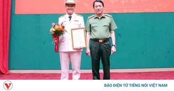 Phó giám đốc Công an TP Hà Nội Nguyễn Ngọc Quyền được thăng bậc hàm Thiếu tướng