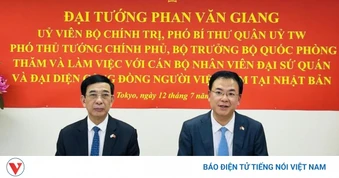Phó Thủ tướng, Bộ trưởng Bộ Quốc phòng Phan Văn Giang bắt đầu thăm Nhật Bản