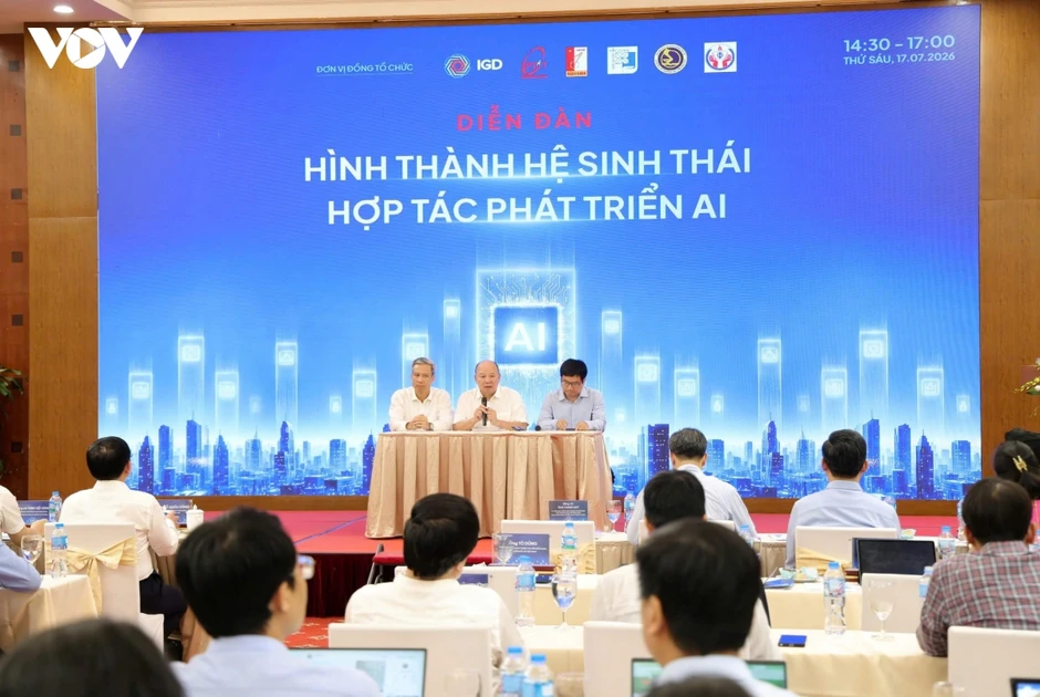 Phó Thủ tướng dự Diễn đàn "Hình thành hệ sinh thái hợp tác phát triển AI" Phó Thủ tướng dự Diễn đàn "Hình thành hệ sinh thái hợp tác phát triển AI"