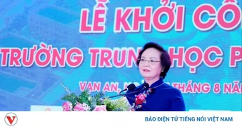 Phó Thủ tướng dự Lễ Khởi công xây dựng Trường THPT Nam Đàn 1, tỉnh Nghệ An