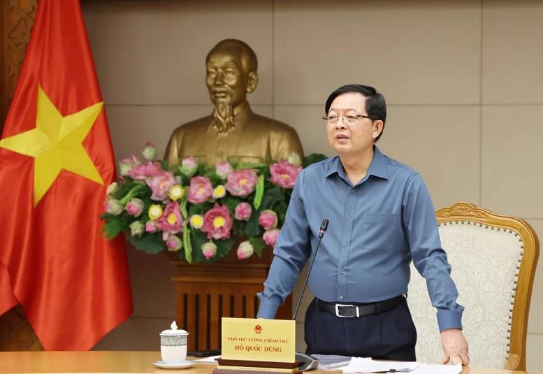 Phó Thủ tướng Hồ Quốc Dũng: Không lùi tiến độ xây dựng cơ sở dữ liệu đất đai, hoàn thành trong năm 2026 Phó Thủ tướng Hồ Quốc Dũng: Không lùi tiến độ xây dựng cơ sở dữ liệu đất đai, hoàn thành trong năm 2026