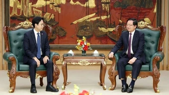 Phó Thủ tướng Hồ Quốc Dũng tiếp Phó Thủ tướng kiêm Bộ trưởng Khoa học và Công nghệ thông tin Hàn Quốc Bae Kyung Hoon