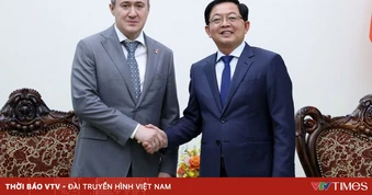 Phó Thủ tướng Hồ Quốc Dũng tiếp Thống đốc tỉnh Perm, Liên bang Nga