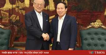 Phó Thủ tướng Lê Tiến Châu tiếp Cố vấn đặc biệt Liên minh Nghị sĩ hữu nghị Nhật Bản-Việt Nam