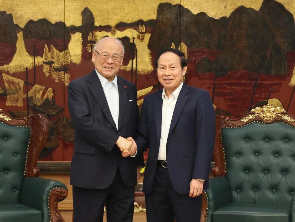 Phó Thủ tướng Lê Tiến Châu tiếp cố vấn Liên minh Nghị sĩ Hữu nghị Nhật - Việt Phó Thủ tướng Lê Tiến Châu tiếp cố vấn Liên minh Nghị sĩ Hữu nghị Nhật - Việt