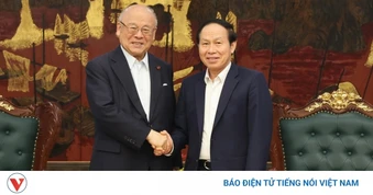 Phó Thủ tướng Lê Tiến Châu tiếp cố vấn Liên minh Nghị sĩ Hữu nghị Nhật - Việt