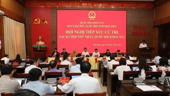 Phó Thủ tướng Nguyễn Văn Thắng tiếp xúc cử tri tỉnh Điện Biên