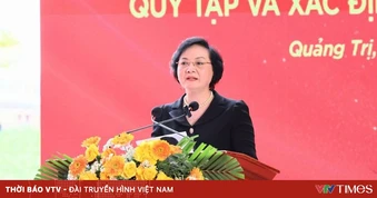 Phó Thủ tướng Phạm Thị Thanh Trà phát động Chiến dịch 500 ngày đêm tìm kiếm, quy tập hài cốt liệt sĩ