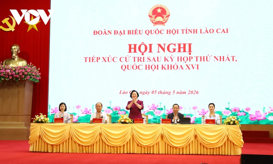 Phó Thủ tướng Phạm Thị Thanh Trà tiếp xúc cử tri tỉnh Lào Cai Phó Thủ tướng Phạm Thị Thanh Trà tiếp xúc cử tri tỉnh Lào Cai