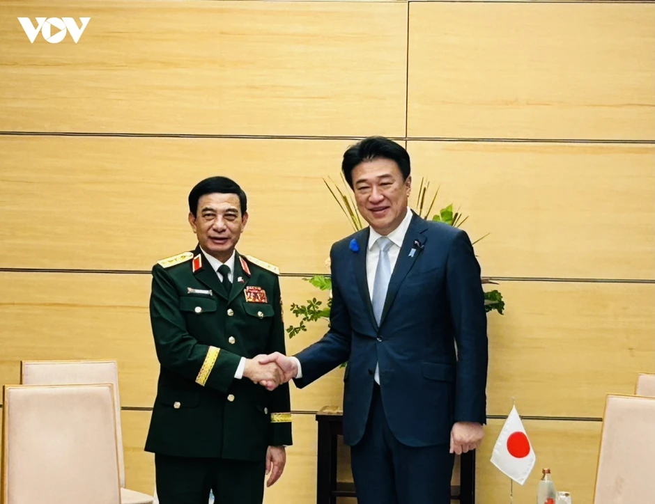 Phó Thủ tướng Phan Văn Giang hội đàm với Bộ trưởng Quốc phòng Nhật Bản Phó Thủ tướng Phan Văn Giang hội đàm với Bộ trưởng Quốc phòng Nhật Bản