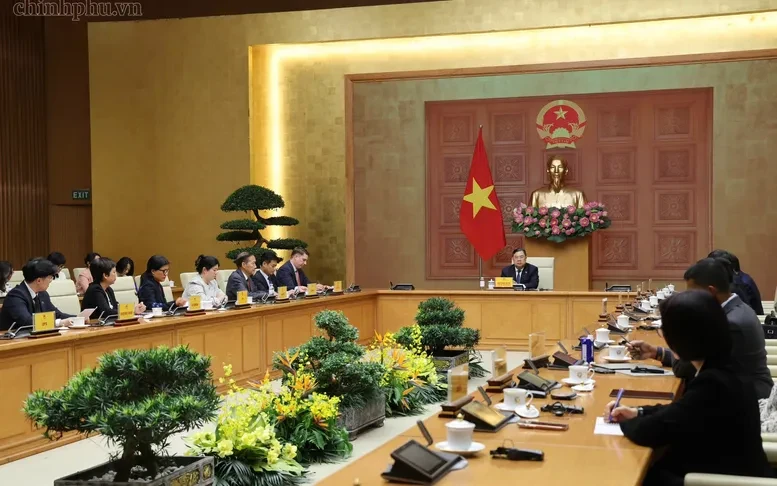 Phó Thủ tướng Thường trực Chính phủ Phạm Gia Túc làm việc với các doanh nghiệp Hoa Kỳ Phó Thủ tướng Thường trực Chính phủ Phạm Gia Túc làm việc với các doanh nghiệp Hoa Kỳ
