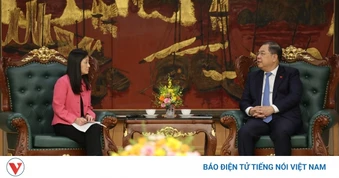 Phó Thủ tướng Thường trực Chính phủ Phạm Gia Túc tiếp Đại sứ Hoa Kỳ Jennifer Wicks
