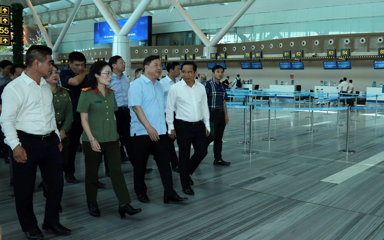 Phó Thủ tướng Thường trực kiểm tra tiến độ sân bay Long Thành, cao tốc TP Hồ Chí Minh - Long Thành - Dầu Giây Phó Thủ tướng Thường trực kiểm tra tiến độ sân bay Long Thành, cao tốc TP Hồ Chí Minh - Long Thành - Dầu Giây