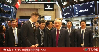 Phó Thủ tướng Thường trực Nguyễn Hòa Bình thăm và làm việc với hai sàn giao dịch chứng khoán lớn của Hoa Kỳ