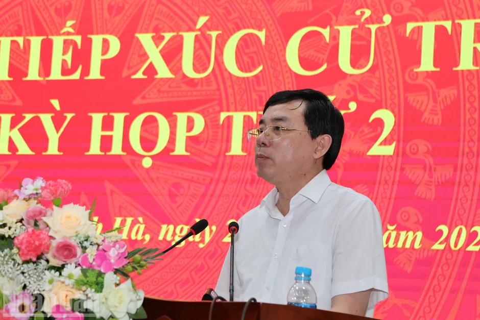 Phó Thủ tướng Thường trực Phạm Gia Túc tiếp xúc cử tri Hà Tĩnh Phó Thủ tướng Thường trực Phạm Gia Túc tiếp xúc cử tri Hà Tĩnh