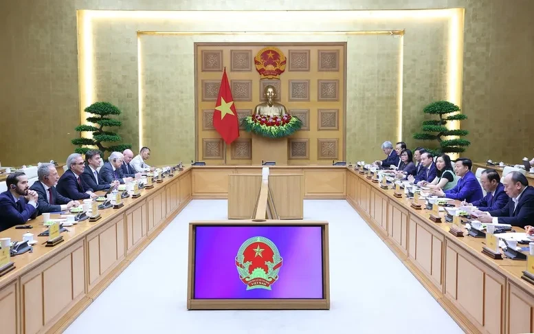 Phó Thủ tướng Trần Hồng Hà làm việc với Đoàn thanh tra IUU của EC Phó Thủ tướng Trần Hồng Hà làm việc với Đoàn thanh tra IUU của EC
