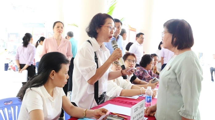 Phường Phú Thuận diễn tập công tác bầu cử Phường Phú Thuận diễn tập công tác bầu cử